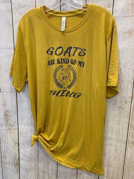 Short Sleeve T Shirt Goats are my Kinda thing