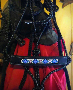 Beaded Horse Halter