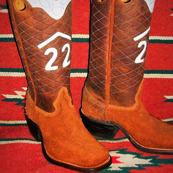 Custom Made, Tooled and Sewn Boots