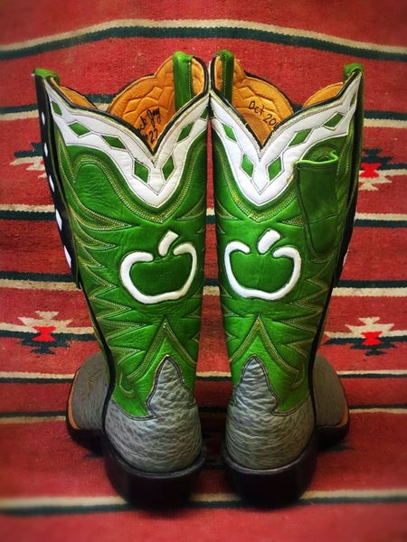 Custom Made, Tooled and Sewn Boots