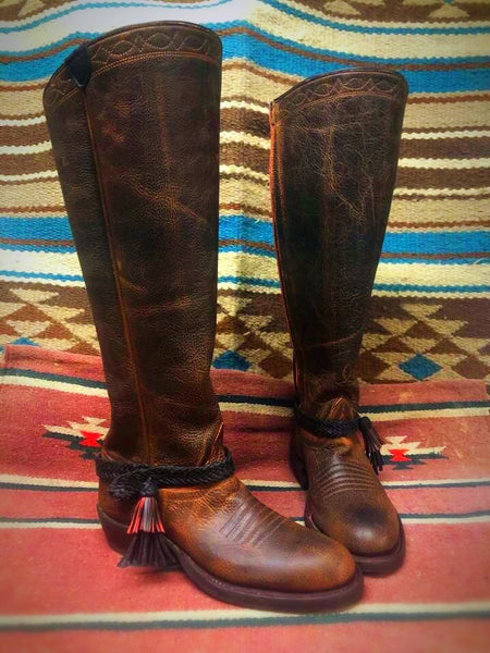 Custom Made, Tooled and Sewn Boots